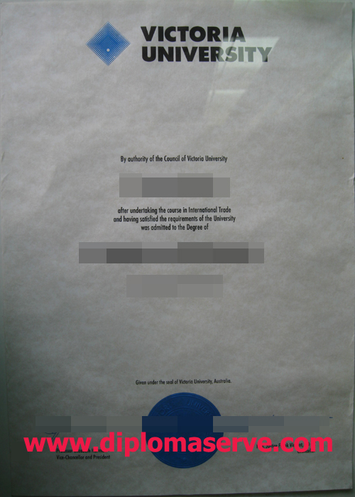 Victoria University degree