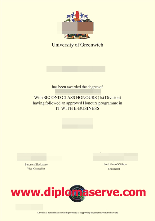 University of Greenwich degree