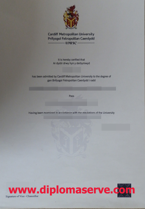 cardiff metropolitan university degree