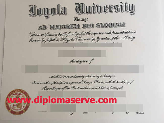 Loyola University Chicago degree