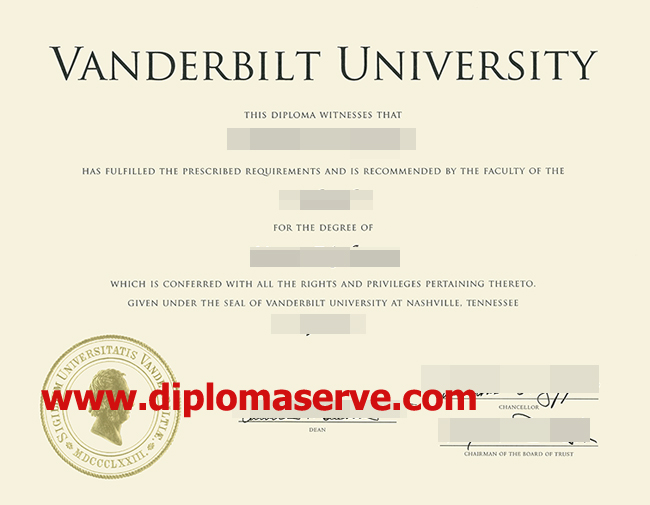Vanderbilt University degree