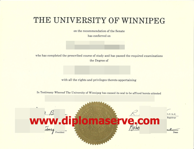 the university of Winnipeg degree_the university of Winnipeg diploma