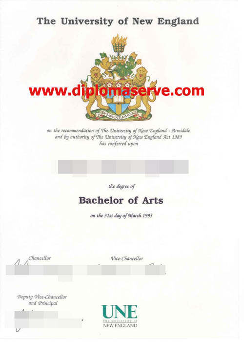 the university of new england degree
